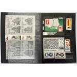 Solidarity, COLLECTION of stamps and bricks in a clasper (~257pcs)