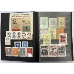 Solidarity, COLLECTION of stamps and bricks in a clasper (~257pcs)