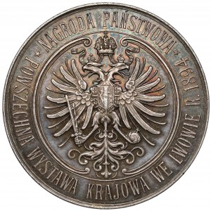 Medal General National Exhibition, Lviv 1894 - SILVER