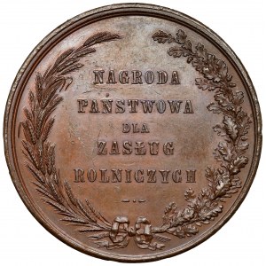 Medal Nagroda państwowa dla zasług Rolniczych - brąz