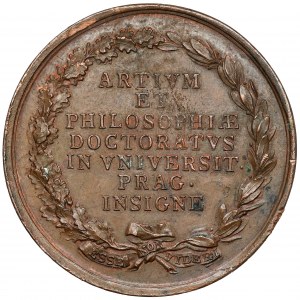 Czechy, Medal bez daty - Wydział Filozoficzny dla doktorów habilitowanych