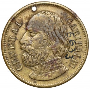 Italien, Medaille ohne Datum - General Garibaldi