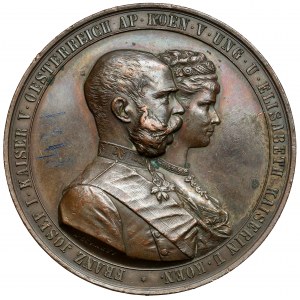 Österreich, Franz Joseph I., Medaille 1874