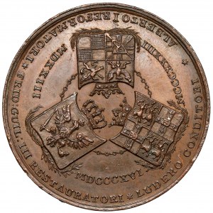 Niemcy, Prusy, Medal 1833 - 500 lat katedry królewieckiej