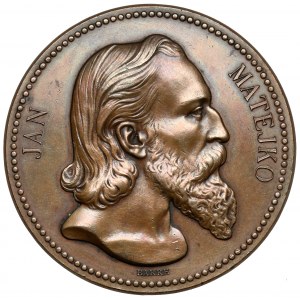 Medal Jan Matejko - Malarzowi Historycznemu Rodacy, 1875