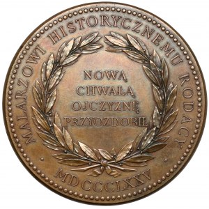 Medaille Jan Matejko - Maler der historischen Landsmannschaften, 1875