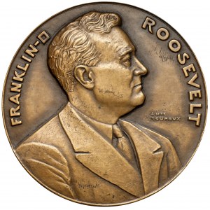 USA, Medal 1945 - Franklin-D Roosevelt