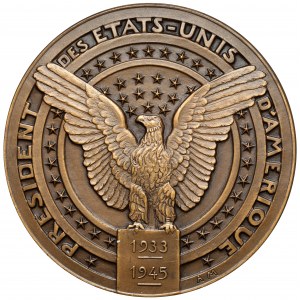 USA, Medal 1945 - Franklin-D Roosevelt