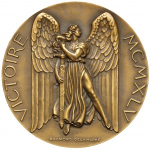 Francja, Medal 1945 - zakończenie II Wojny Światowej