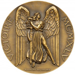 Frankreich, Medaille 1945 - Ende des Zweiten Weltkriegs