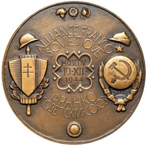 France, 1944 Medal - Franco-Soviet alliance