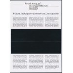 GIORI - Stichtiefdruck der W. Shakespeare Testnote + Artikel