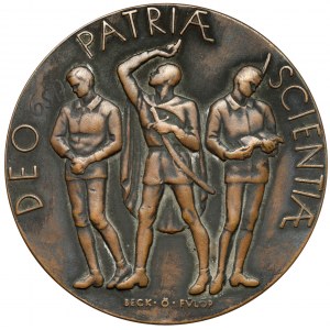Ungarn, Pápa, Medaille, Collegium Reformatum. Papen 1531-1931