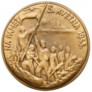 Czechosłowacja, Medal, Na paměť 5 května 1945
