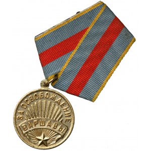 UdSSR, Medaille Für die Befreiung von Warschau