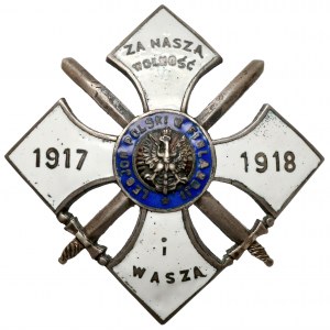 Badge, Polish Legion in Finland