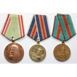 USSR, set of 3 medals