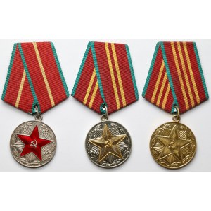 USSR, set of 3 medals