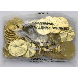 Mint bag 2 gold 2003 John Paul II