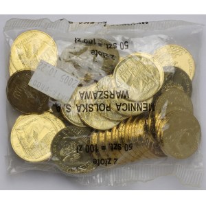 Mint bag 2 gold 2005 Wloclawek
