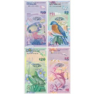 Bermuda, 2 - 20 Dollars 2009 (4pcs)