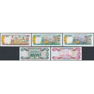 Bahamas, 50 Cents - 3 Dollars (5pcs)