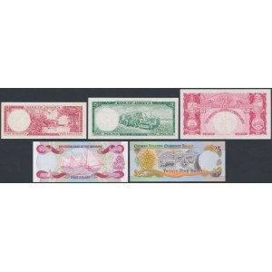 Britischer Commonwealth, Banknotensatz (5 Stück)