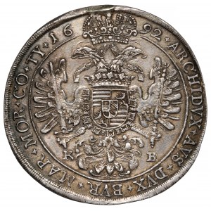 Hungary, Leopold I, Thaler 1692 KB