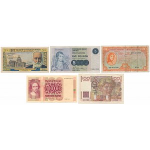 Europe, banknotes lot (7pcs)