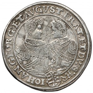 Sachsen, Christian II, Johann Georg I und August, Taler 1606, Dresden