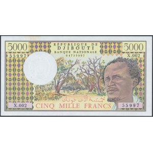 Dżibuti, 5.000 Francs (1979)