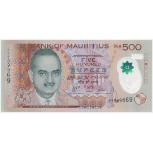 Mauritius, 500 Rupees 2017 - polimer