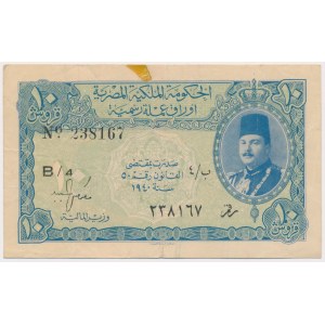 Egypt, 10 Piastres 1940