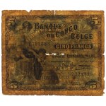 Kongo Belgijskie, 5 Francs 1920