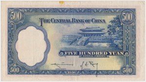 China, 500 Yuan 1936