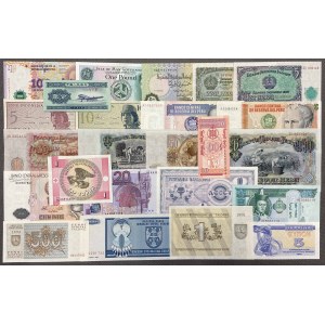 Satz MIX WORLD-Banknoten (24 Stück)