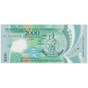 Vanuatu, 2.000 Vatu (2014) - polimer