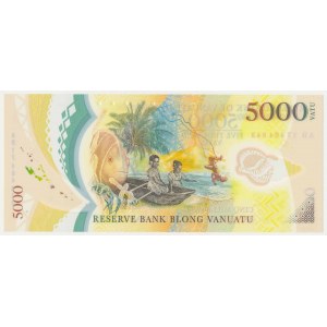 Vanuatu, 5.000 Vatu (2017) - polimer