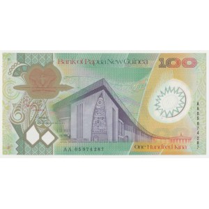 Papua-Nowa Gwinea, 100 Kina (2005) - polimer