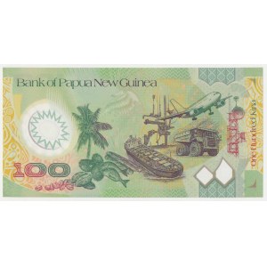 Papua-Nowa Gwinea, 100 Kina (2005) - polimer