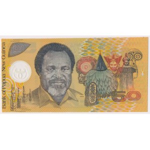 Papua-Nowa Gwinea, 50 Kina (1999) - polimer