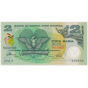 Papua-Neuguinea, 2 Kina (1991) - SPECIMEN - Polymer