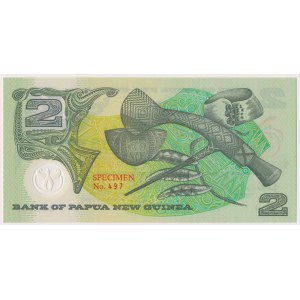 Papua New Guinea, 2 Kina (1991) - SPECIMEN - Polymer