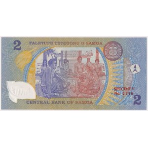 Samoa, 2 Tala (1990) - SPECIMEN - polymer