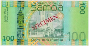 Samoa, 100 Tala (2008) - SPECIMEN