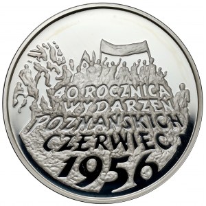 10 złotych 1996 - 40 rocznica wydarzeń poznańskich czerwiec 1956