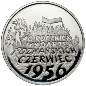 10 Zloty 1996 - 40. Jahrestag der Ereignisse von Poznan Juni 1956