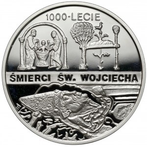 10 złotych 1997 - 1000-lecie śmierci św.Wojciecha