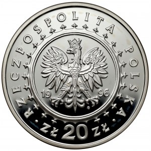 20 złotych 1996 Zamek w Lidzbarku Warmińskim