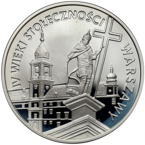20 zlotys 1996 - Fourth Centuries of the Capital of Warsaw
